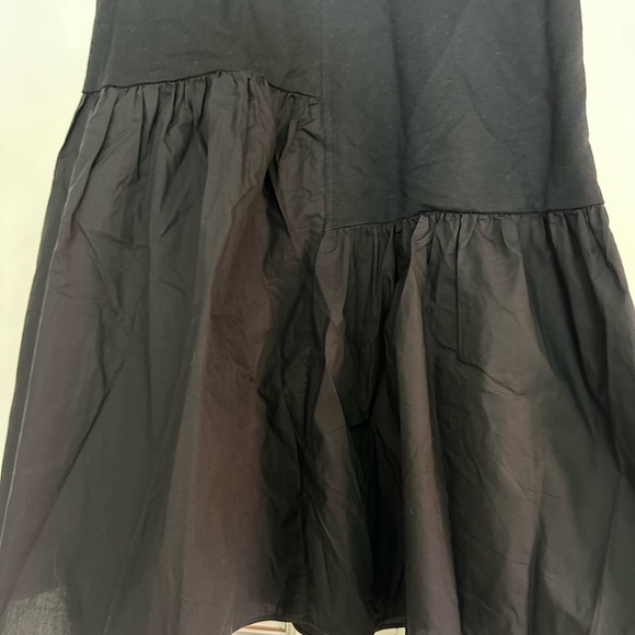 ENGLISH FACTORY Puff Shoulder Mixed Media Minidress - Picture 10 of 11